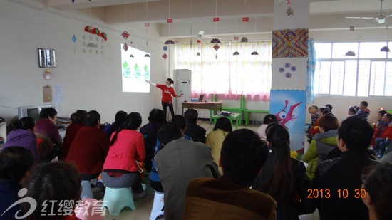 湖北安陸紅纓新世紀幼兒園舉辦開放日活動