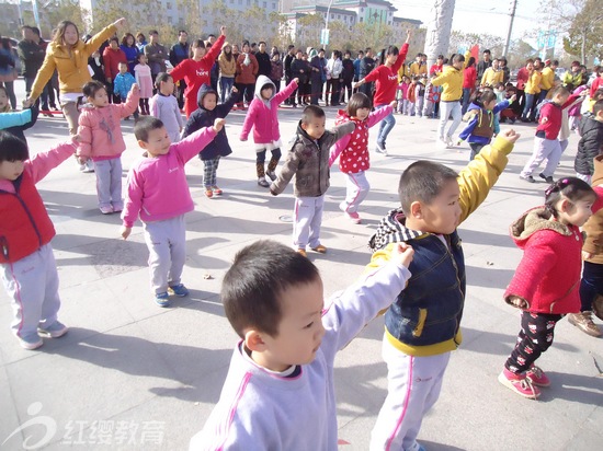 河北衡水紅纓育才幼兒園舉辦“陽光體育”冬季運動會