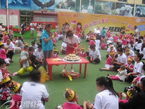 陜西紅纓綏德第三幼兒園慶六一活動